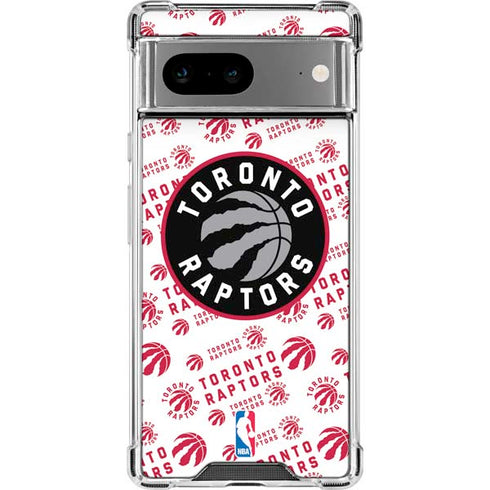 NBA Toronto Raptors Logo Blast Google Pixel 8 Clear Case